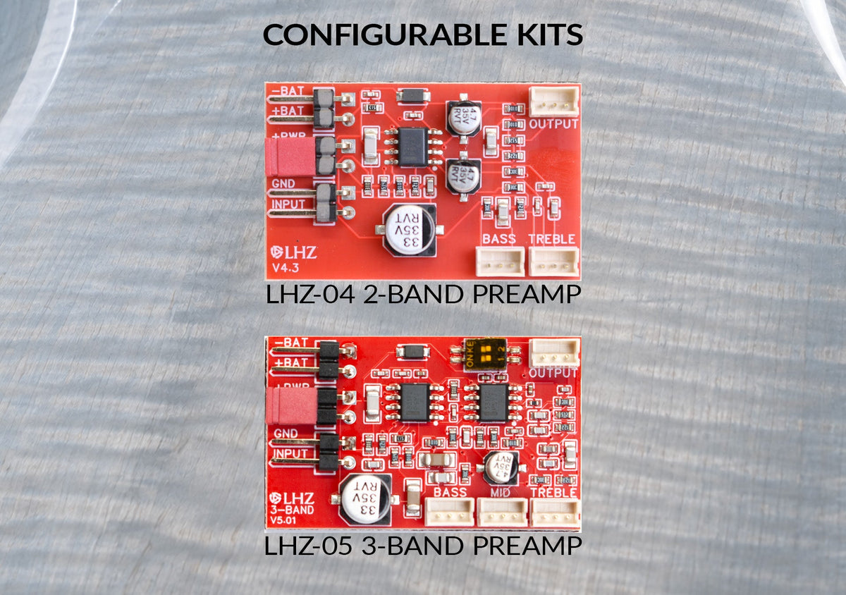 Configurable Preamp Kits