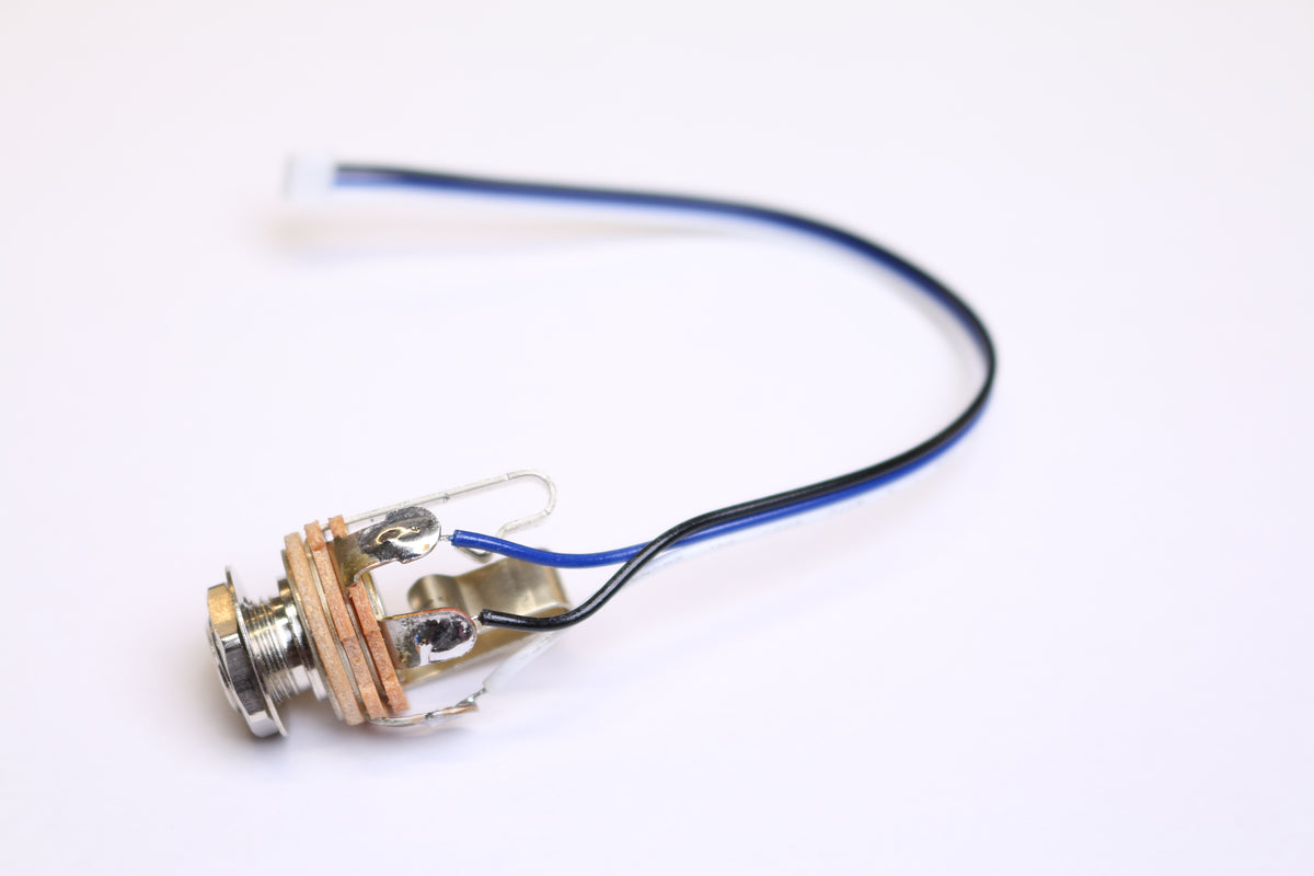 TRS008 JST Prewired Jack (Switchcraft 12B Open Frame)