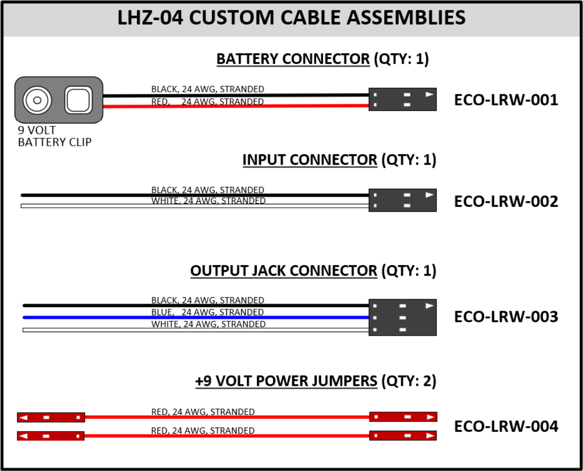 LHZ-04 HazLabs Preamp Clone (Concentric EQ Pot)