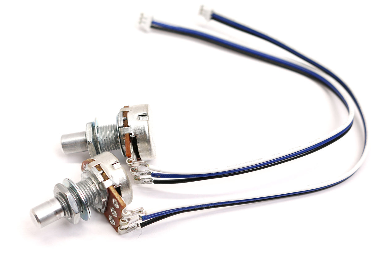 POT-019 Two EQ Pots with JST Connector (Solid Righthand)