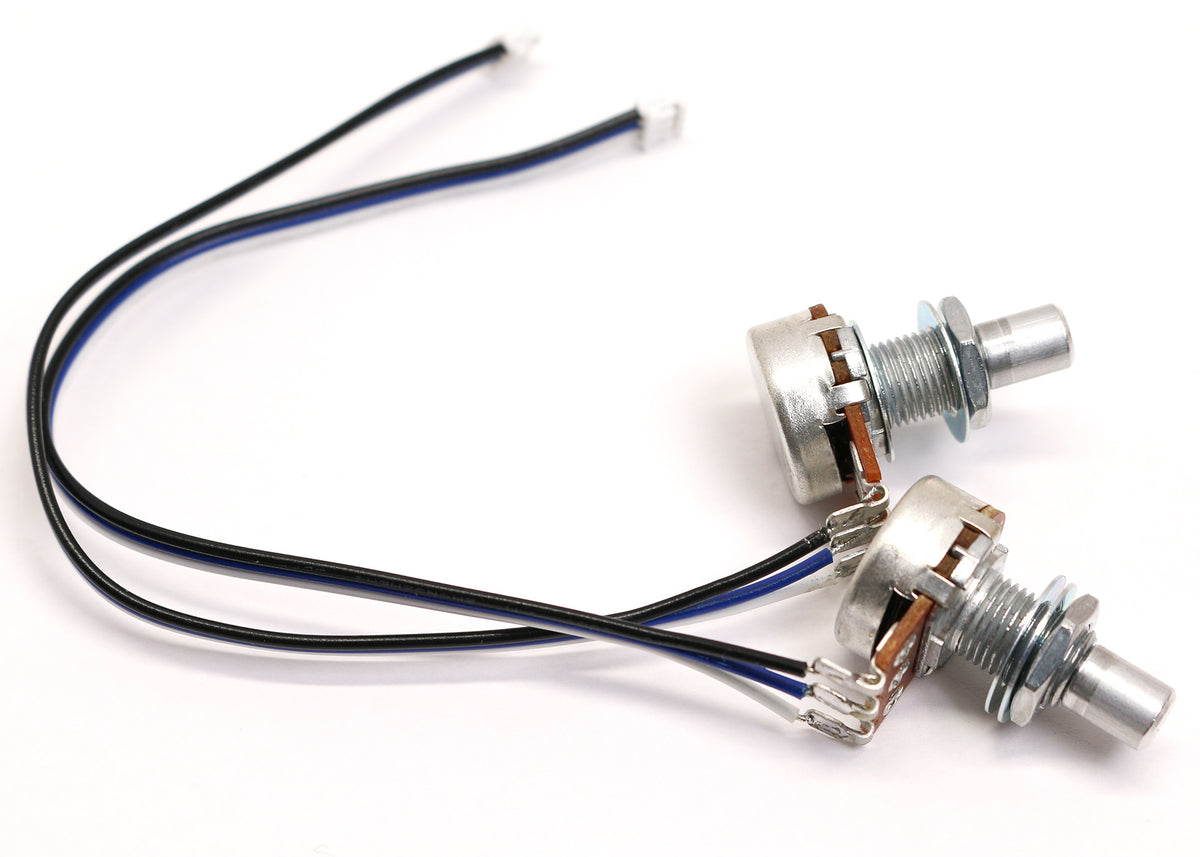 POT-020 Two EQ Pots with JST Connector (Solid Lefthand)