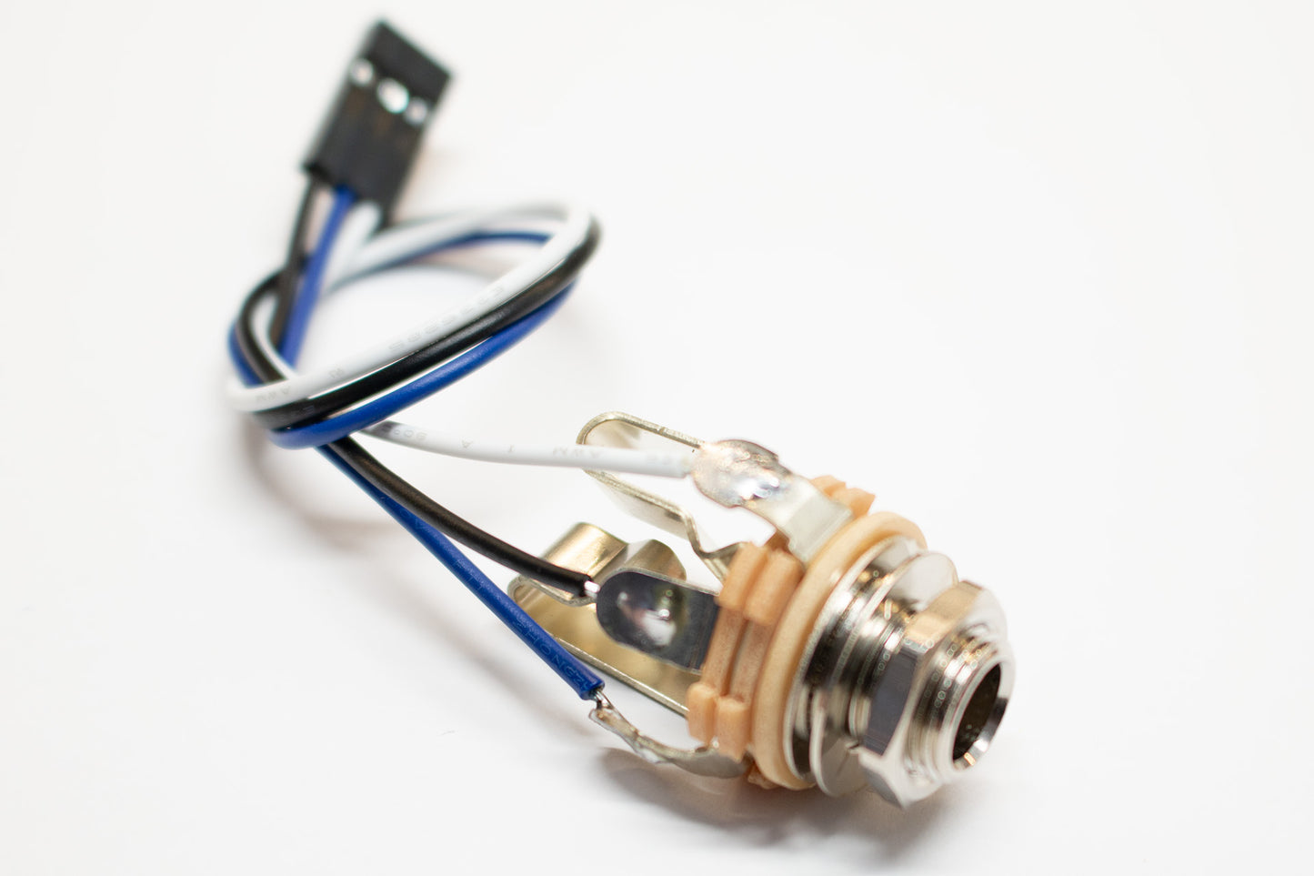 Prewired Switchcraft 12B Open Frame Jack