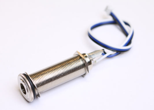 TRS005 JST Prewired Jack (Switchcraft 152b Nickel)