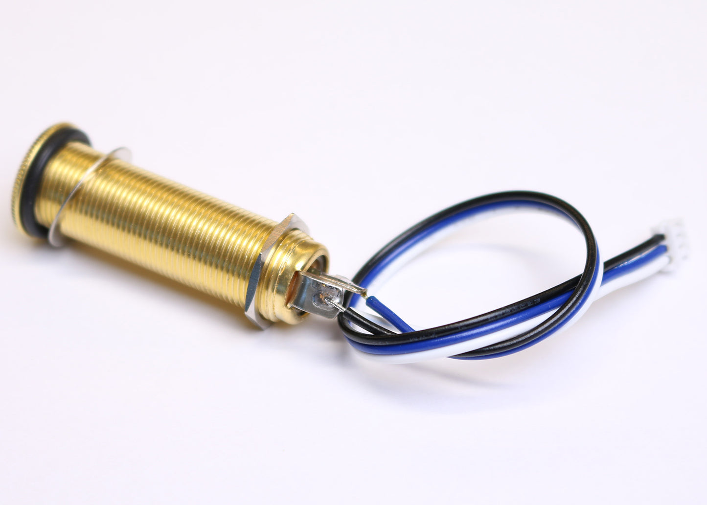 TRS007 JST Prewired Jack (Switchcraft 152 Brass)